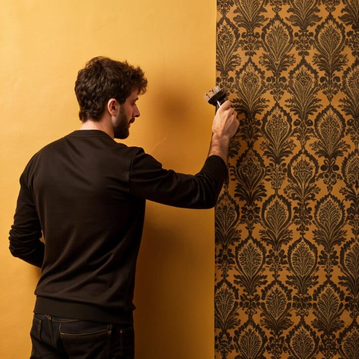 تركيب ورق جدران فاخر في الشارقة